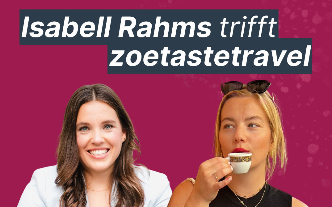 Isabell Rahms trifft Influencerin zoetastetravel bei der Veranstaltung „Likes und Lifestyle – Mali & Milo“ am 19.11.25 in Mainz.